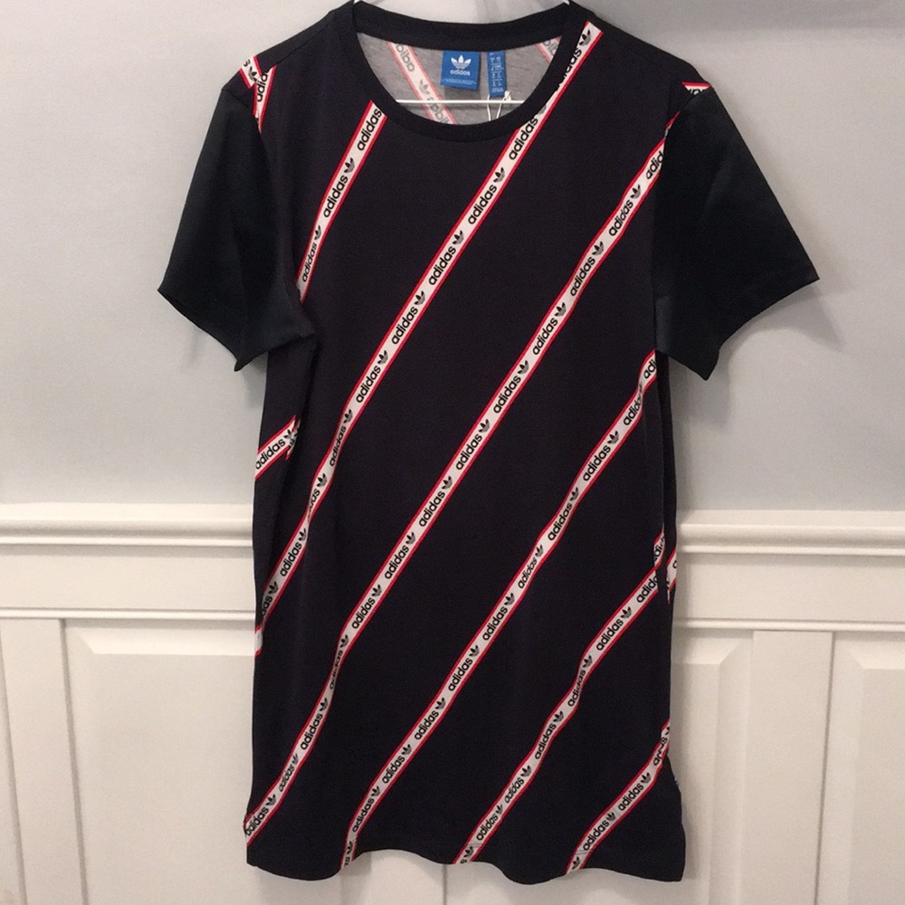 adidas originals tee shirt dress